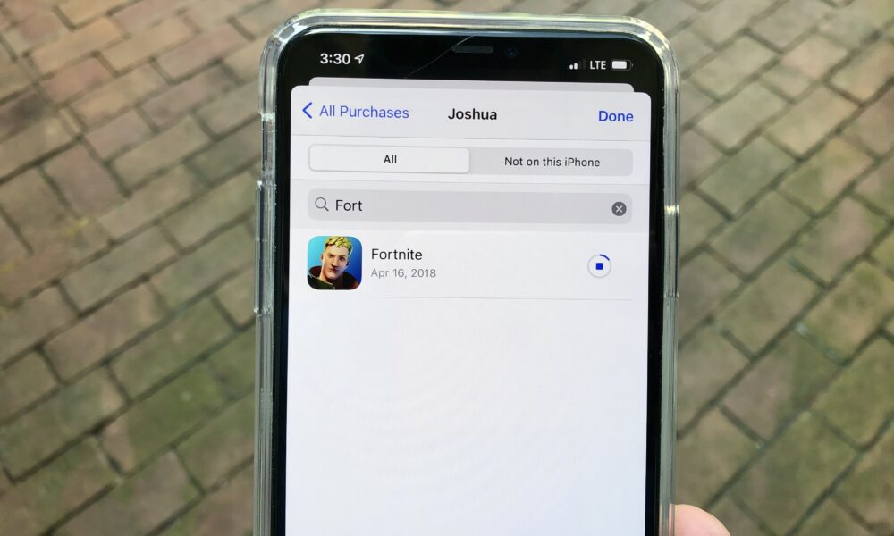 No compre un iPhone con Fortnite en eBay