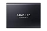 SAMSUNG T5 Portable SSD 1TB - Hasta 540MB / s - Unidad de estado sólido externa USB 3.1, negro (MU-PA1T0B / AM)