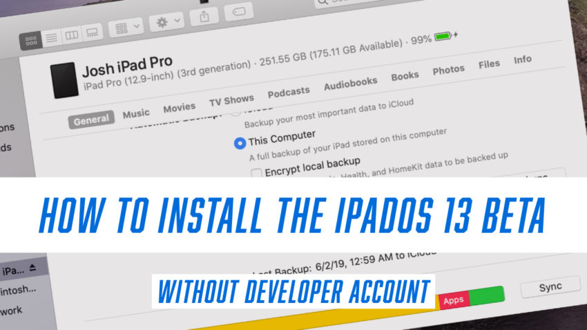 Aprenda a instalar iPadOS 13 beta ahora sin una cuenta de desarrollador. 