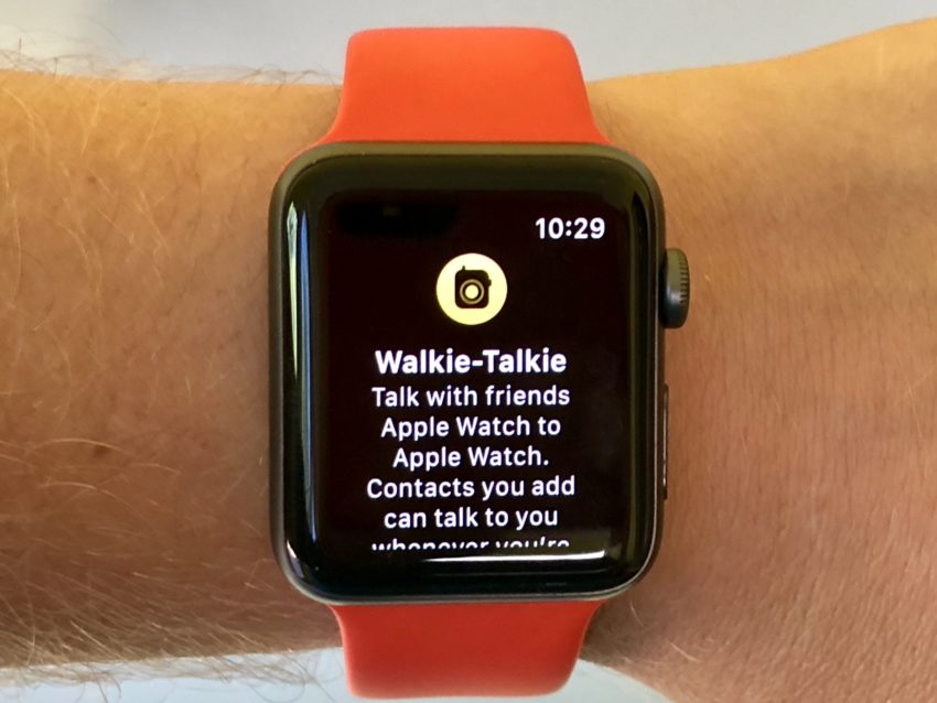Cómo solucionar problemas de Apple Watch Walkie Talkie en watchOS 5.