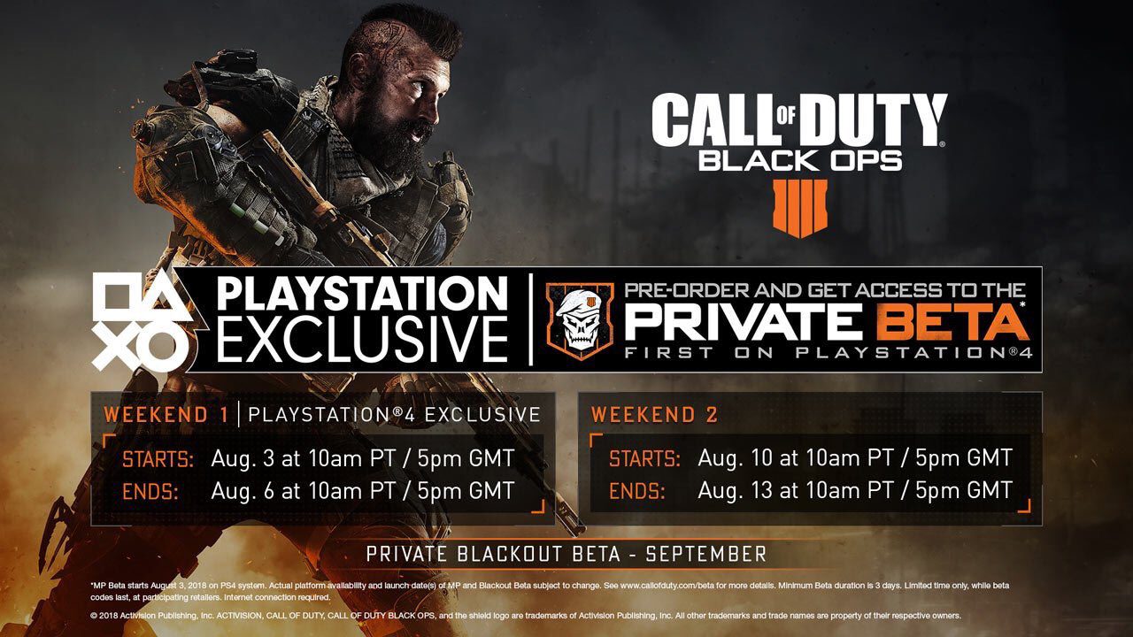 Cómo registrarse en Call of Duty: Black Ops 4 Blackout Beta