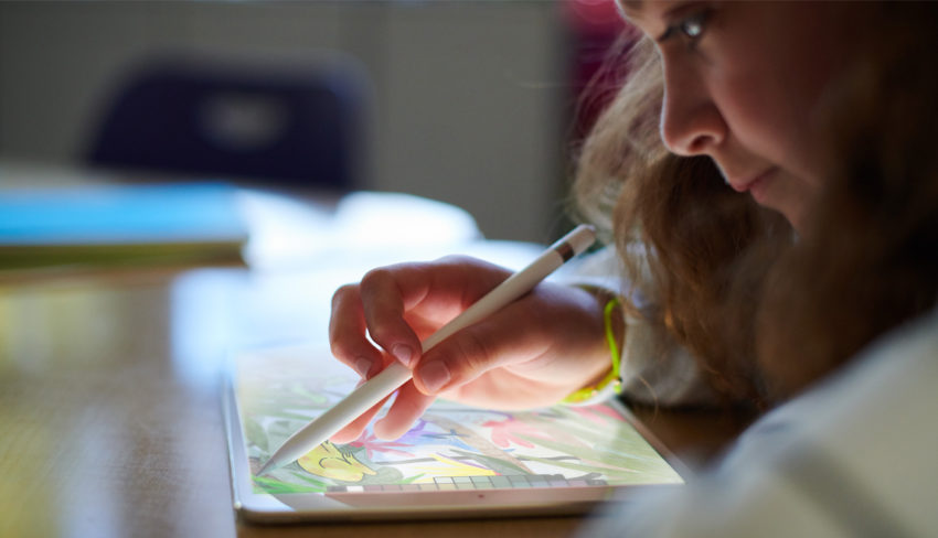 Finalmente, hay un iPad económico con soporte para Apple Pencil. 