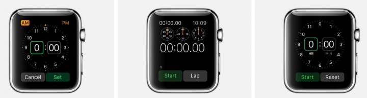Utilice las funciones de Apple Watch que puede realizar en casi cualquier reloj sin el iPhone.