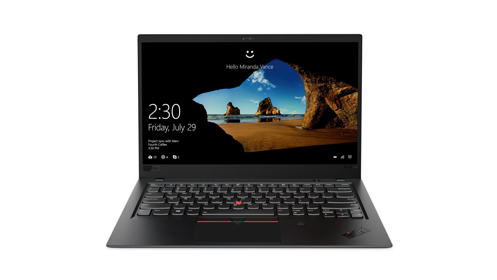 Las nuevas ThinkPad X1 Carbon, X1 Yoga y X1 Tablet tienen pantallas impresionantes y Alexa