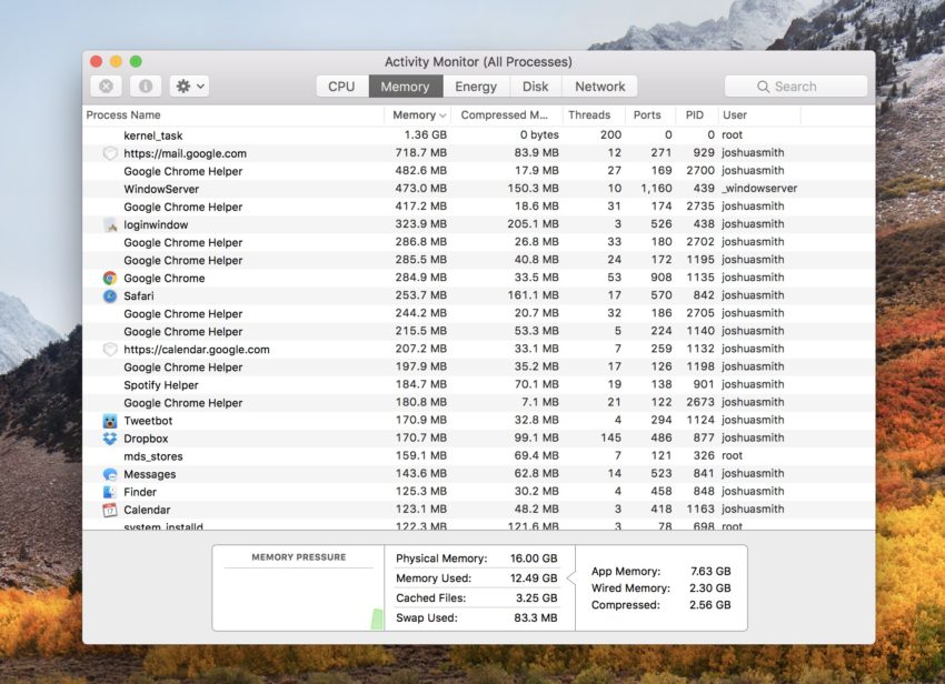 Cómo reparar una Mac lenta después de actualizar a macOS High Sierra.
