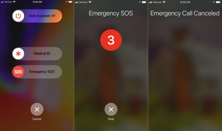 Cómo usar Emergency SOS en iPhone para llamar al 911 sin desbloquear su teléfono. 