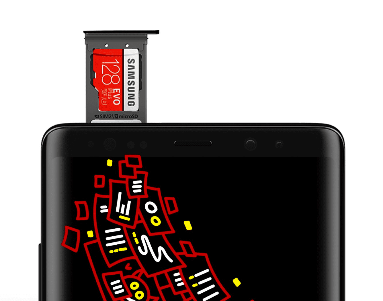 Cómo mover aplicaciones a la tarjeta MicroSD Galaxy Note 8