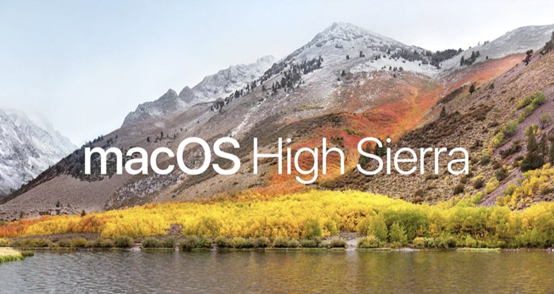 Fecha, hora, características y detalles de lanzamiento de macOS High Sierra