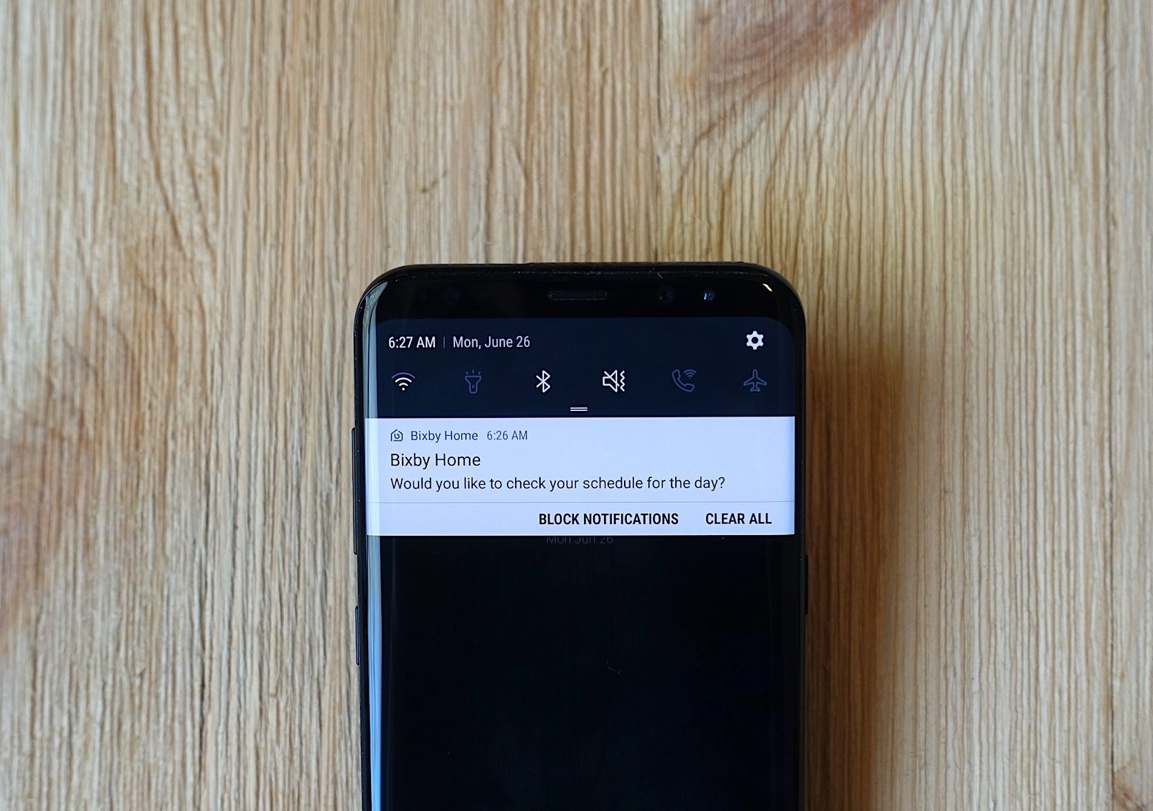 Se rumorea la primera actualización de Samsung Galaxy Android Oreo