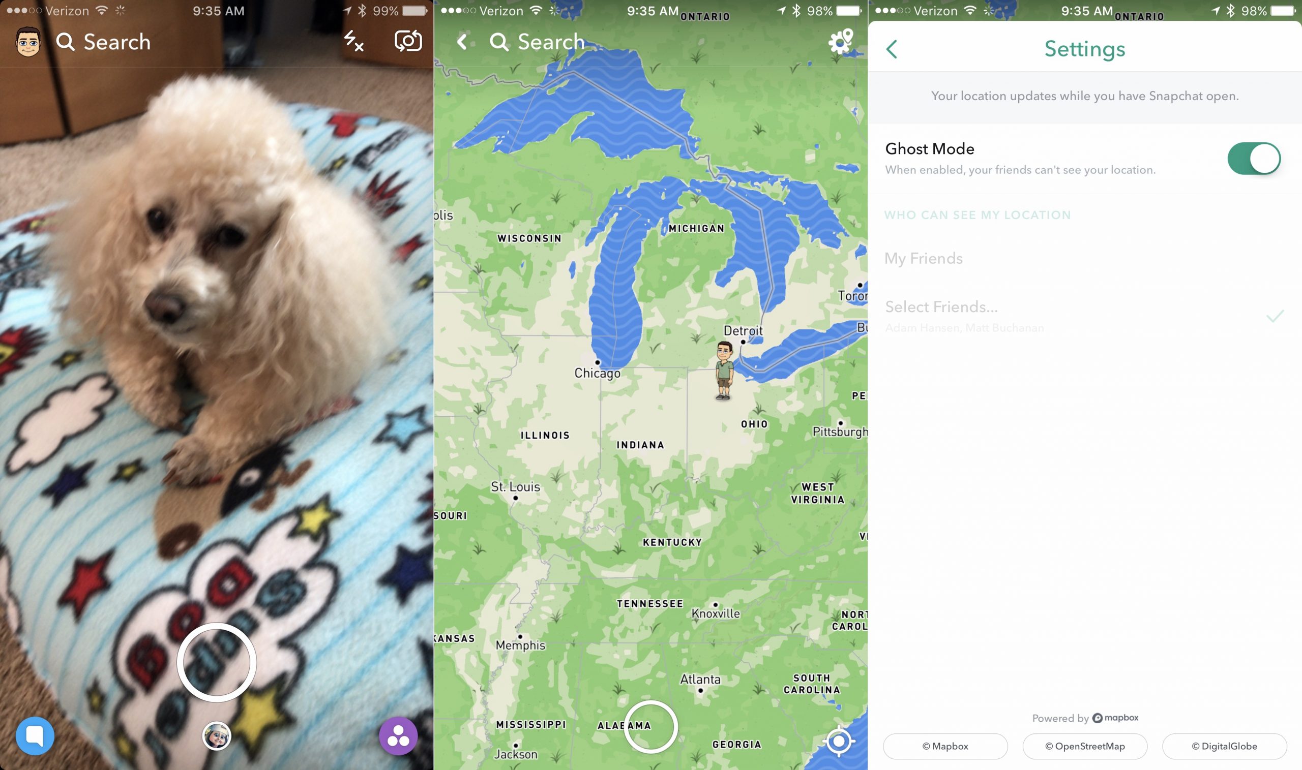 Cómo dejar de compartir su ubicación en Snapchat