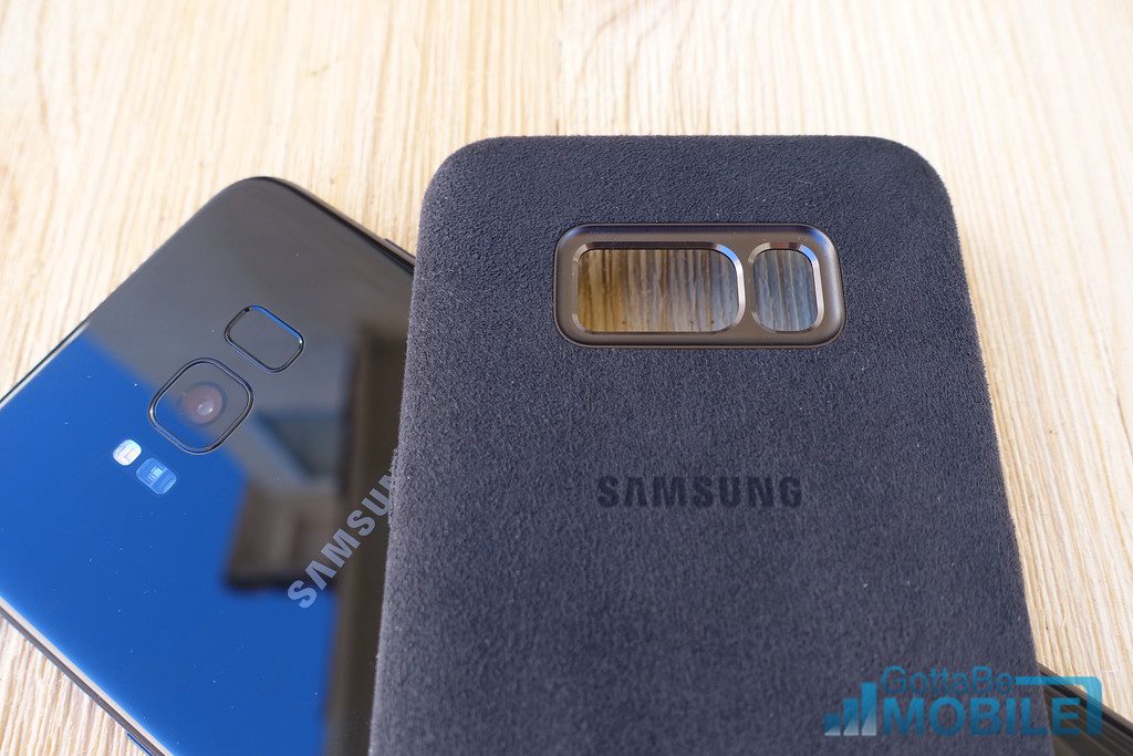 Revisión de la funda oficial Samsung Alcantara para Galaxy S8
