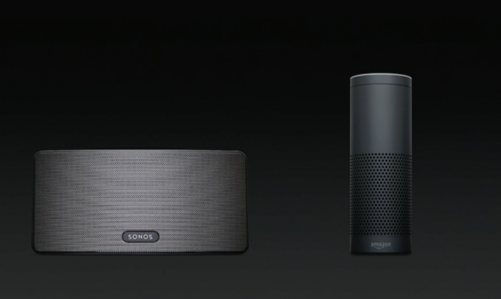 Competencia Apple HomePod: Alexa Amazon Echo, Sonos Play: 5