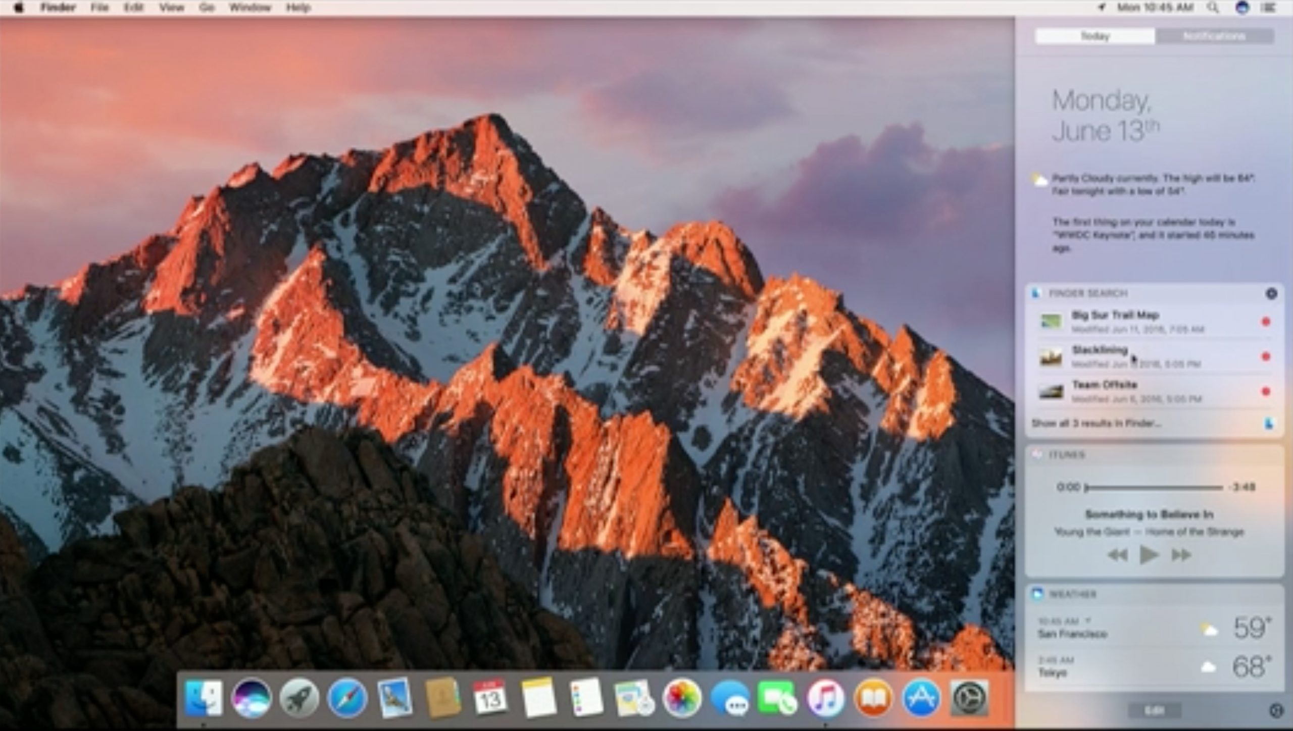 12 nuevas funciones de macOS Sierra que vale la pena actualizar