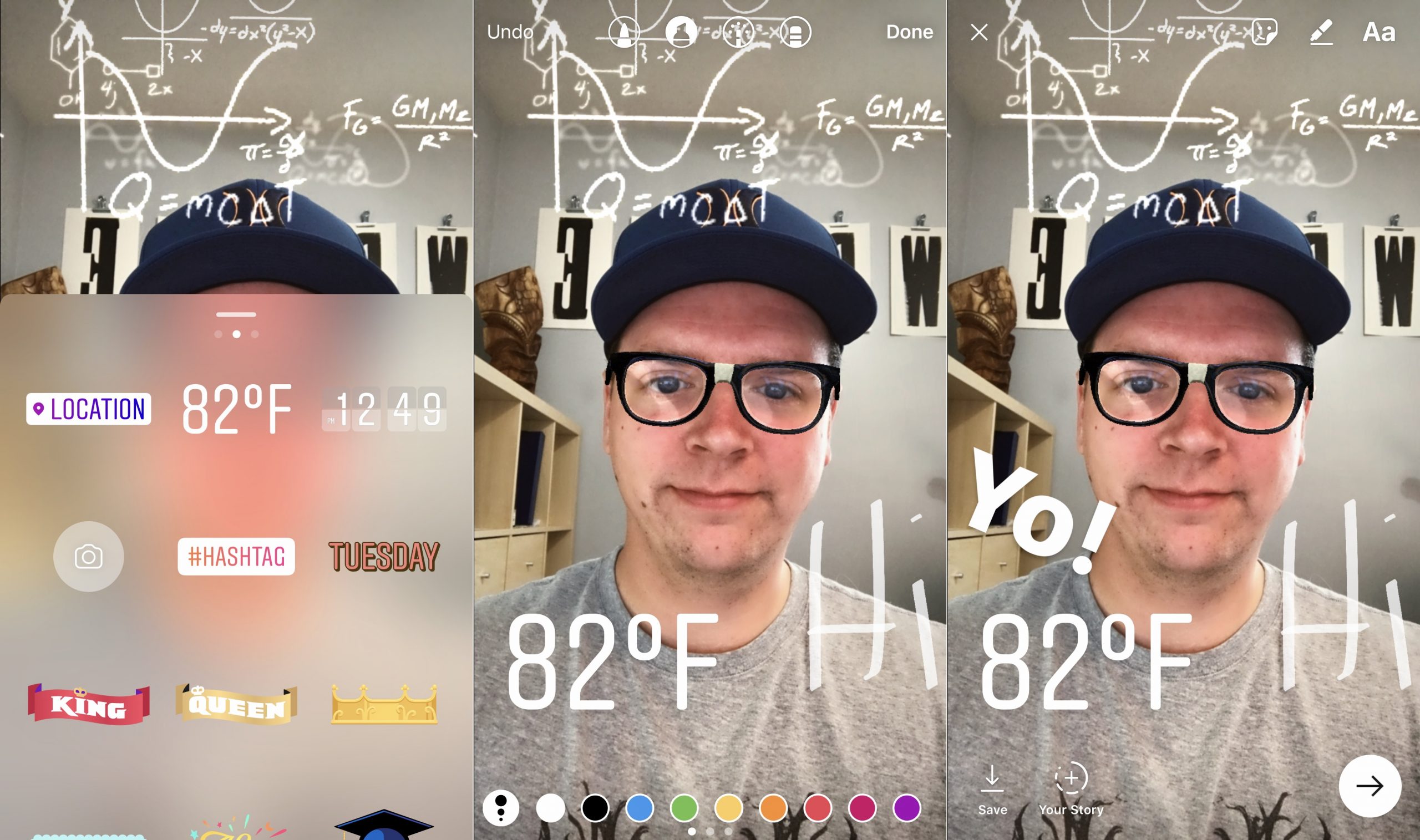 Cómo usar filtros faciales de Instagram