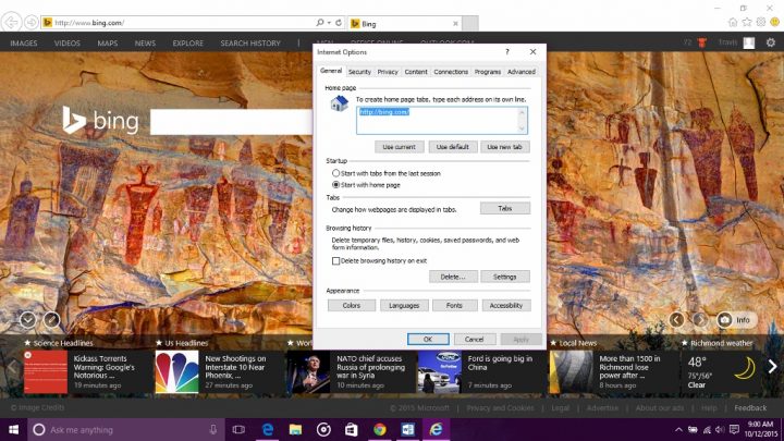 Cómo eliminar el historial del navegador de Windows 10 (13)