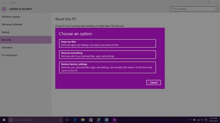 Cómo reiniciar Windows 10 (8)