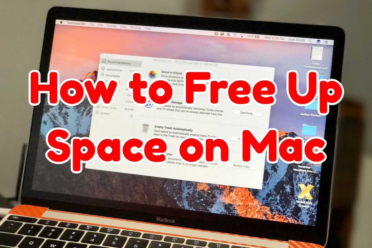 Cómo utilizar el almacenamiento optimizado para liberar espacio en su Mac