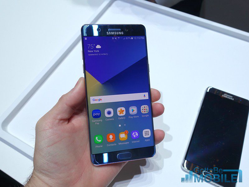 Desglose de la fecha de lanzamiento del Samsung Galaxy Note 7