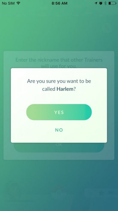 Cambio de nombre de cuenta de Pokémon GO (6)