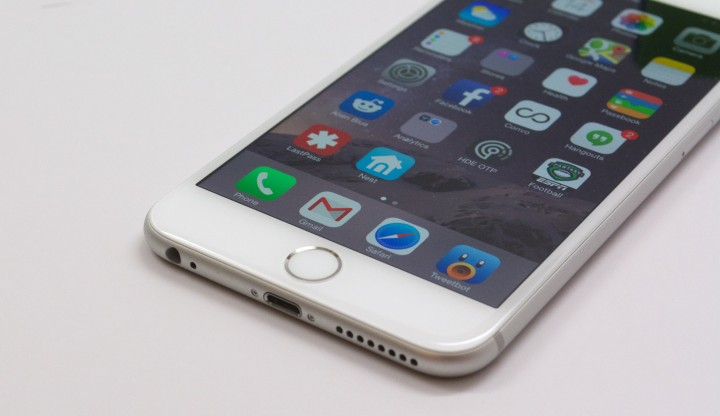 Actualice sus aplicaciones para reparar fallas de la aplicación iPhone 6 Plus.