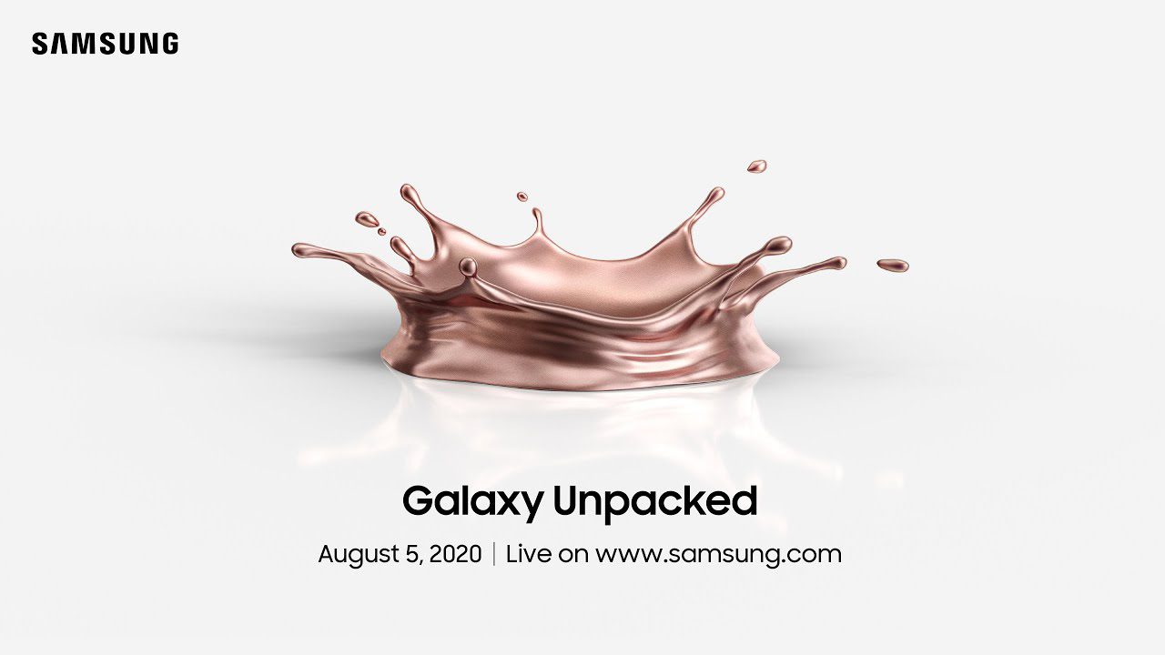 Samsung organizará un evento virtual Galaxy Unpacked el 5 de agosto