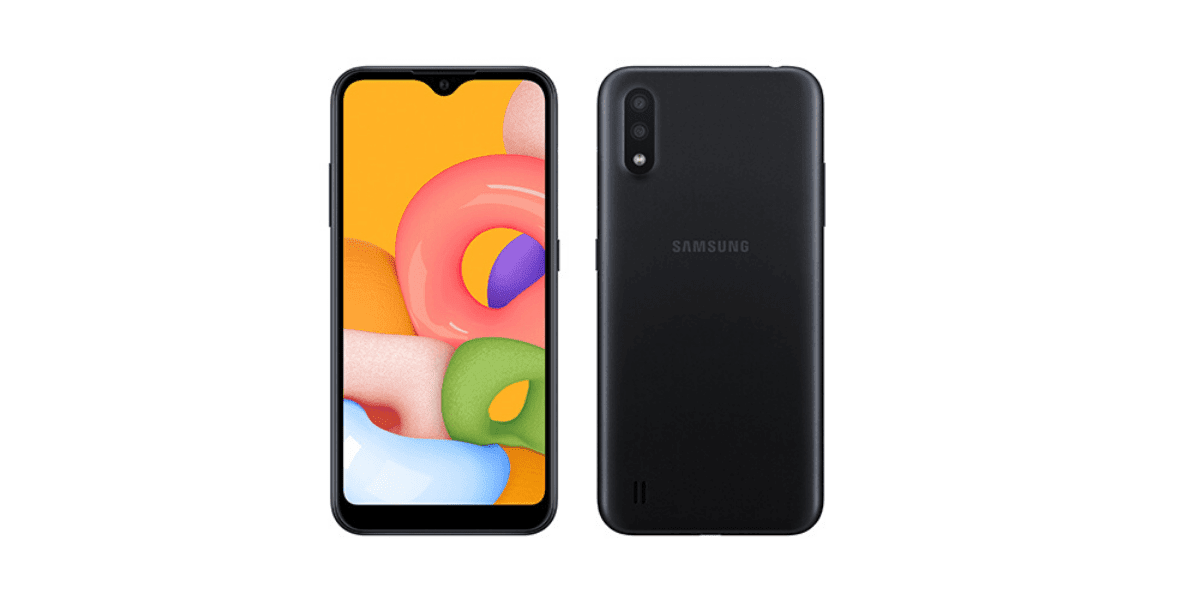 Samsung Galaxy A01 con especificaciones básicas y pantalla Infinity-V se vuelve oficial
