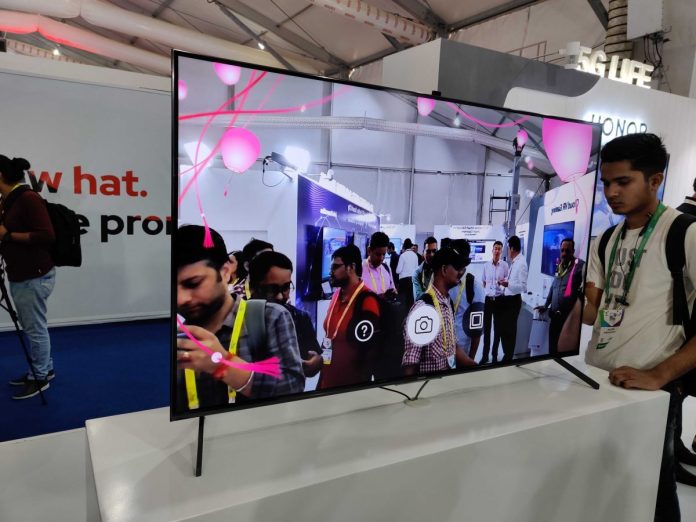 Honor Vision Pro presentado en el Indian Mobile Congress 2019