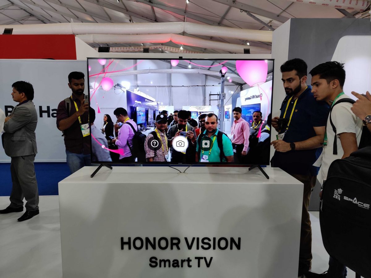 Honor Vision Pro Smart TV presentado en Indian Mobile Congress 2019
