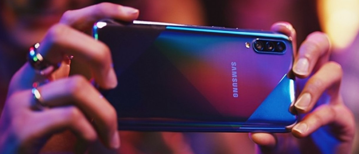 Samsung Galaxy A70s lanzado en India