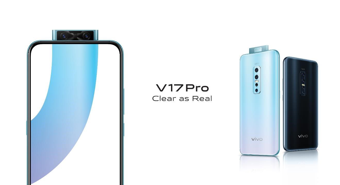 Lanzamiento de Vivo V17 Pro: Snapdragon 675 SoC, pantalla AMOLED y cámara emergente dual