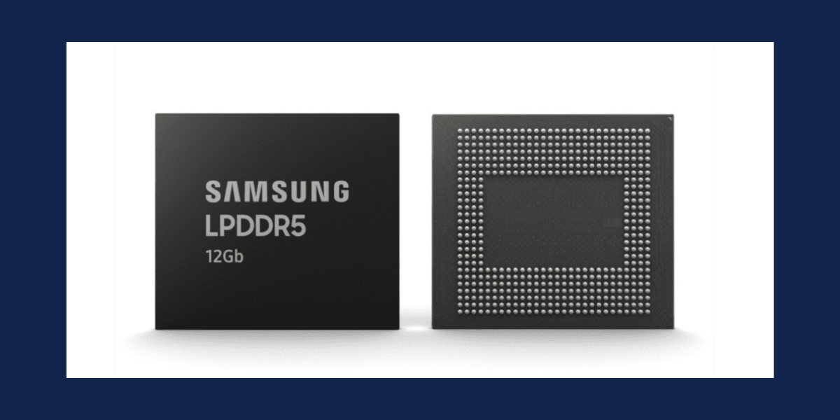 Se anuncia la DRAM Samsung LPDDR5 de 12 Gb para teléfonos móviles