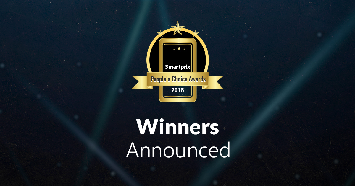 Premio Smartprix People's Choice Award 2018 - Anuncio del ganador