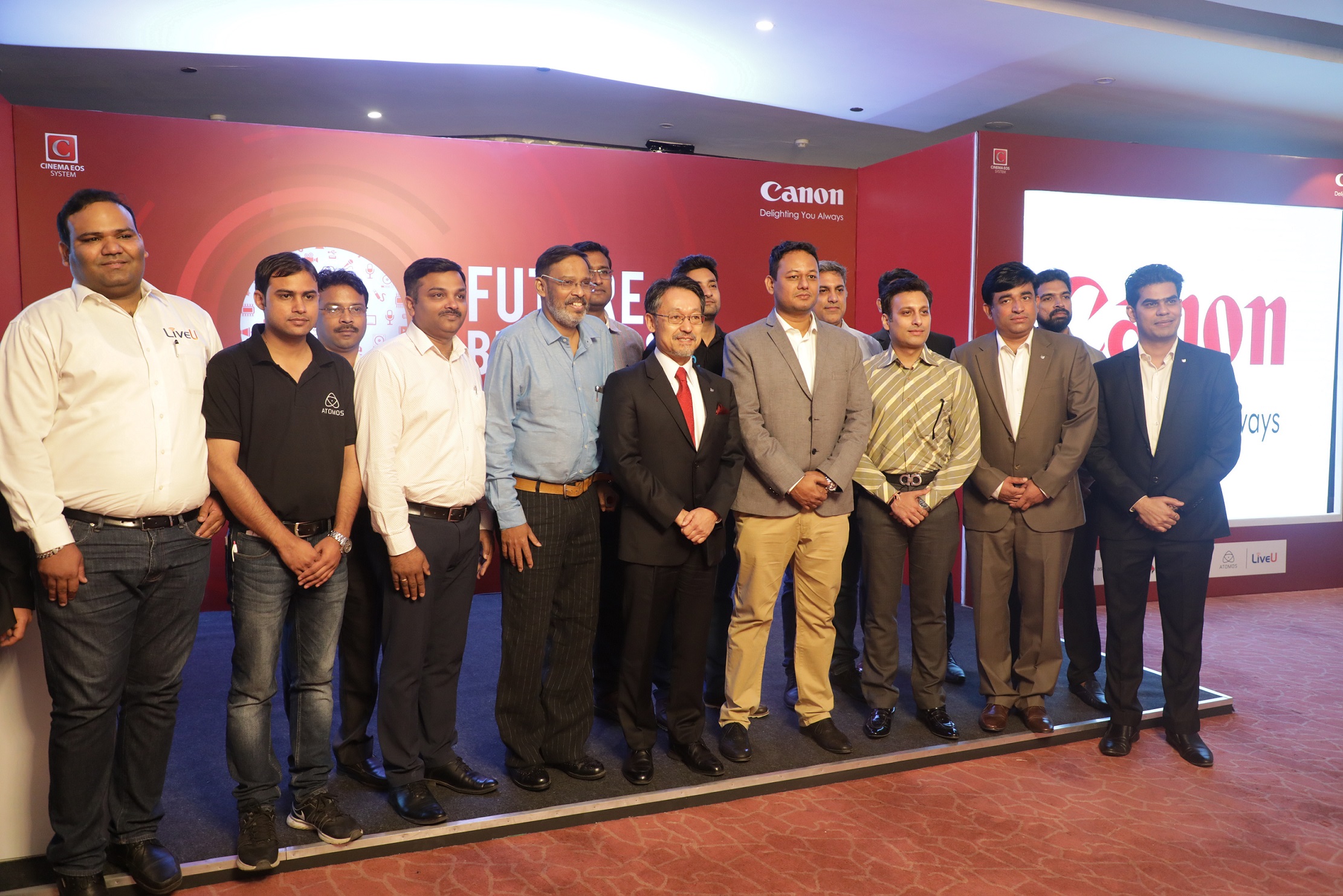 El taller Canon 6th Edition 'Future Broadcasting' llega a Nueva Delhi