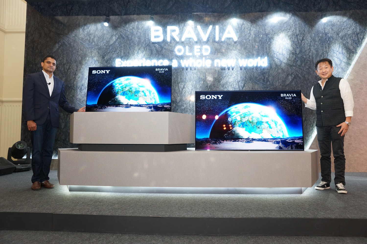 Televisores Sony Bravia OLED A1 lanzados con diseño de pizarra, 4K HDR y audio acústico