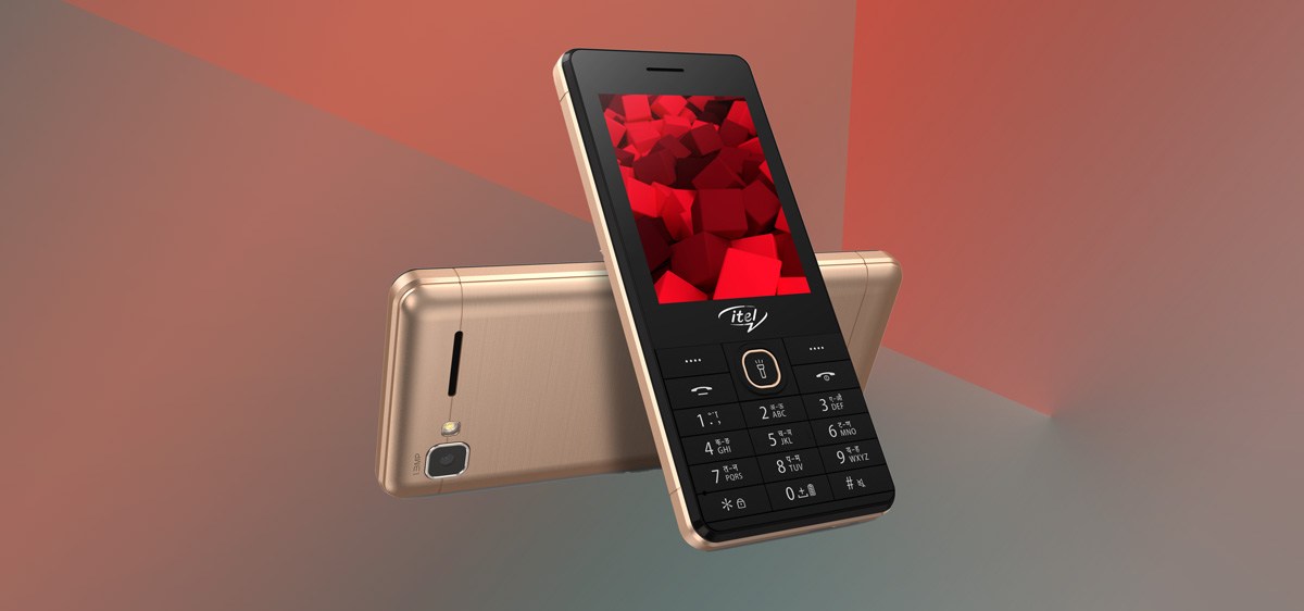 Itel it5311 es un teléfono con funciones con batería de 1900 mAh y soporte de carga rápida