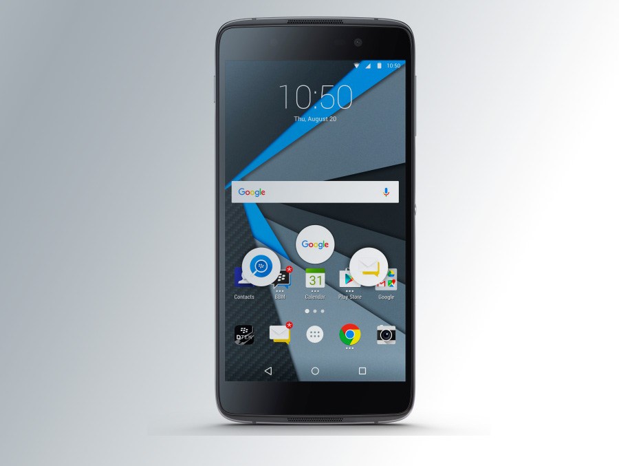 BlackBerry afirma que el DTEK50 es "el teléfono Android más seguro"