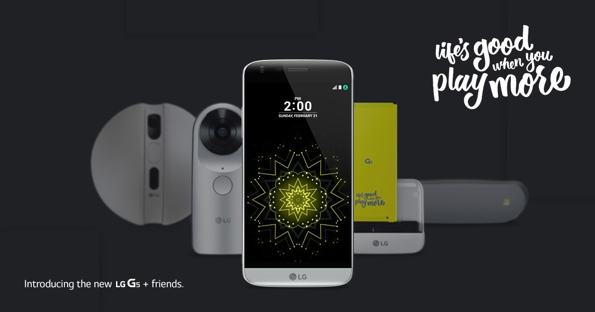 El registro previo de LG G5 comienza el 21 de mayo