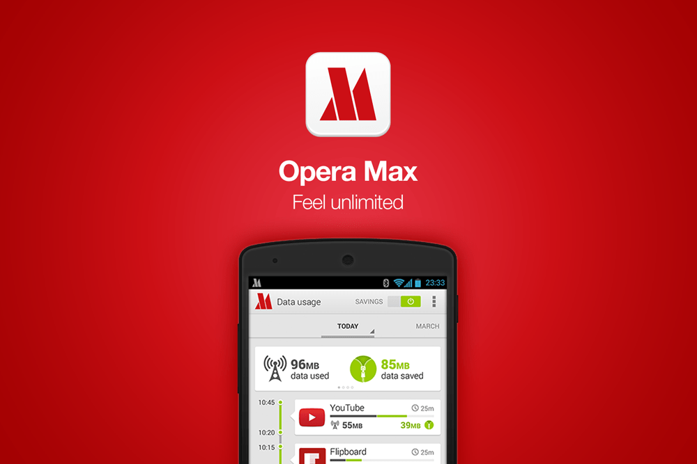 Opera Max afirma un ahorro de datos móviles del 60 por ciento en aplicaciones de entretenimiento