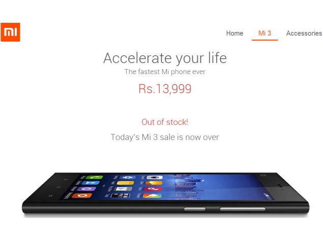 xiaomi_mi_3_india_sold_out