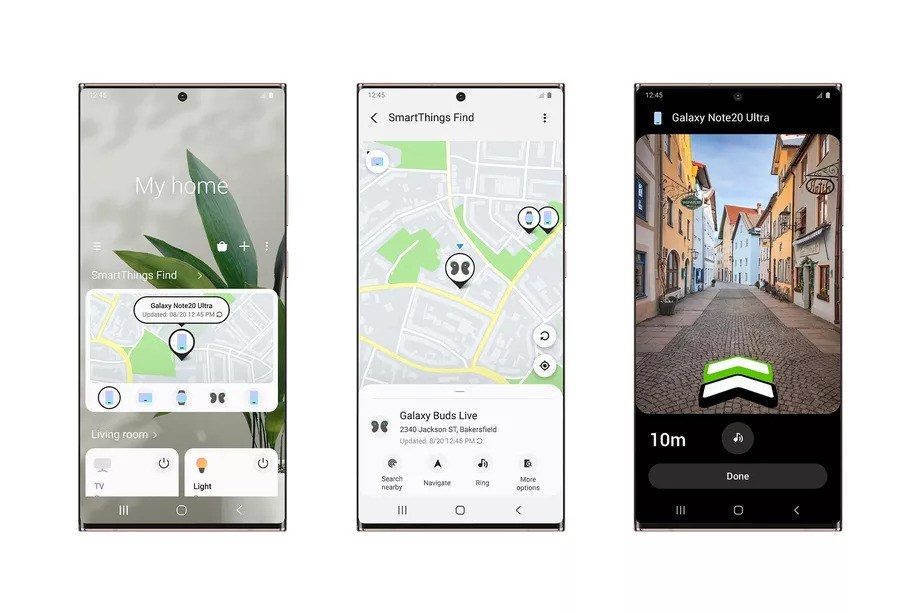 SmartThings Find de Samsung agrega otra aplicación de banda ultra ancha a los teléfonos