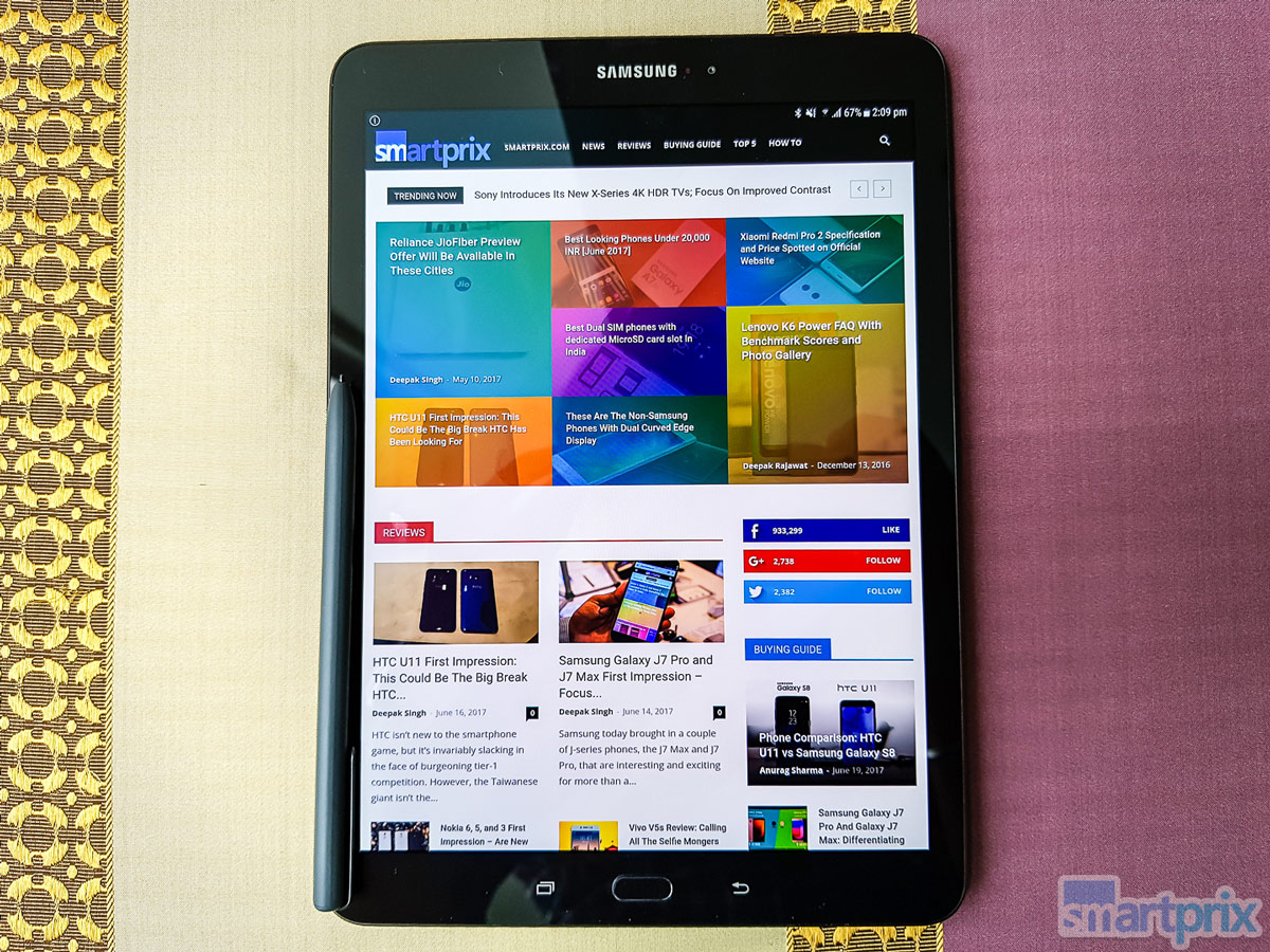 Primera impresión de Samsung Galaxy Tab S3: Galaxy Note en tamaño Jumbo