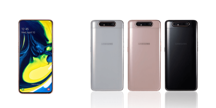 Cámara giratoria Samsung Galaxy A80