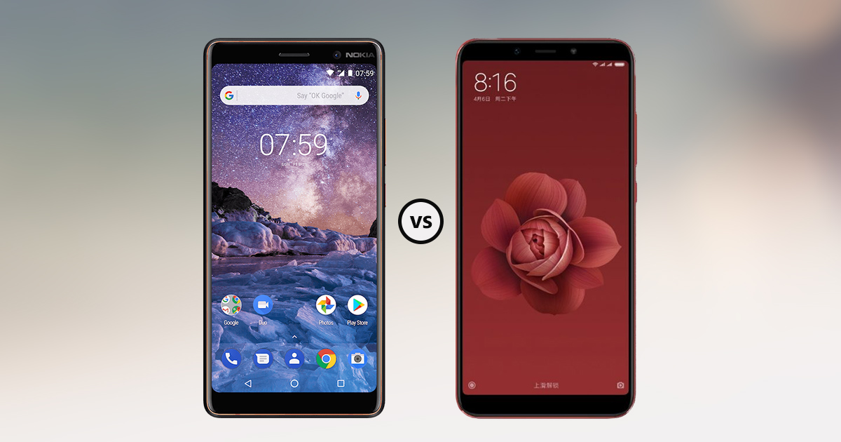 Comparación de especificaciones de Xiaomi Mi 6X (Mi A2) vs Nokia 7 Plus: ¿El campeón de rango medio es?