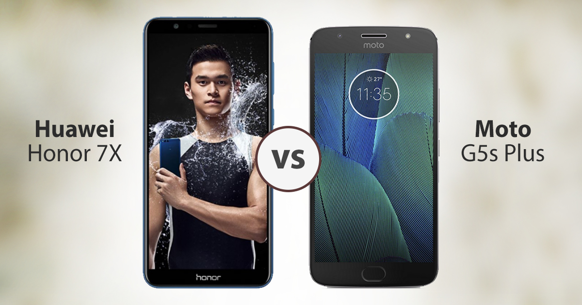 Comparación de especificaciones de Huawei Honor 7X vs Moto G5S Plus: ¿Cuál es el teléfono con mejor relación calidad-precio?