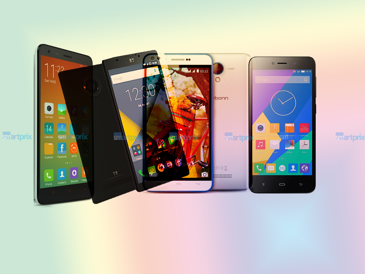 Mejores teléfonos inteligentes por debajo de 6000 INR (octubre de 2015)