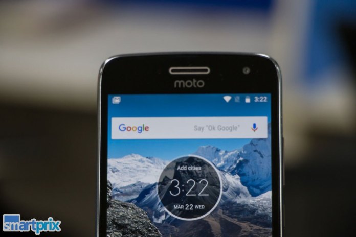 Moto G5 Plus selfiecamera