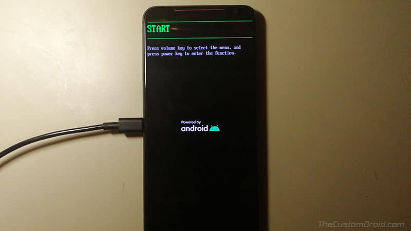 Inicie ROG Phone 2 en modo Fastboot y conéctelo a la PC