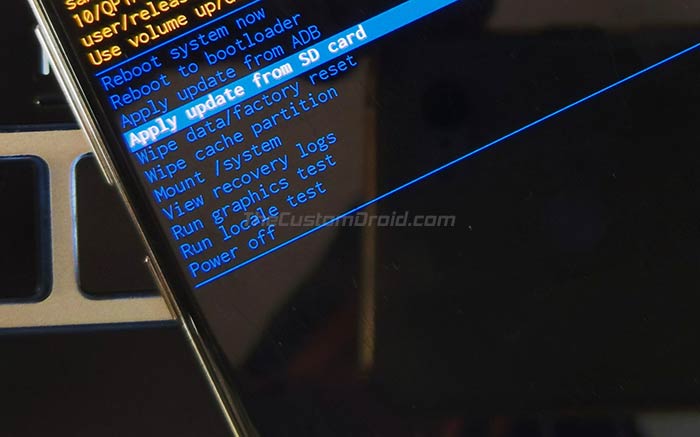 Instale la actualización de Samsung Galaxy Note 9 Android 10 usando la recuperación de stock