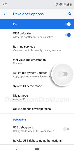 Instale actualizaciones OTA en dispositivos Android rooteados: deshabilite las actualizaciones automáticas del sistema