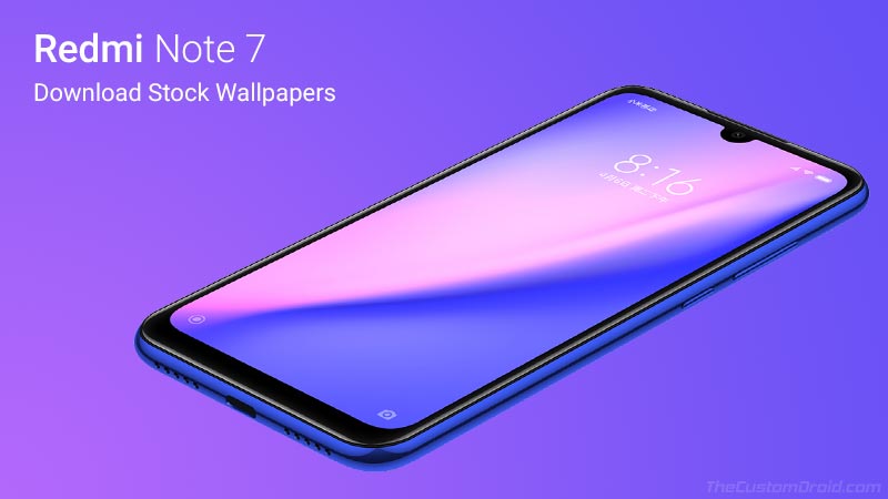 Redmi Note 7 Stock Wallpapers